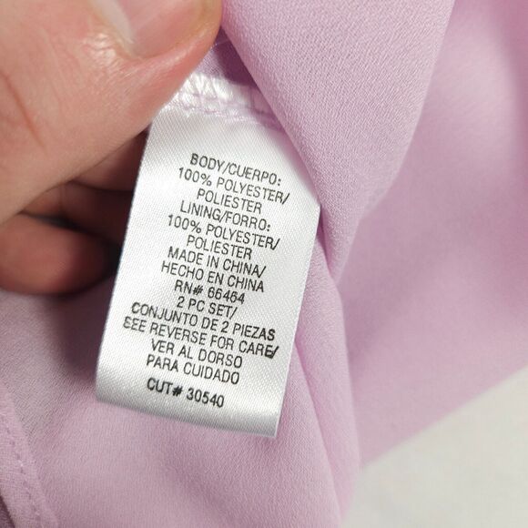 Studio 1 Womens Size 14 Colorful Sleeveless Floral Dress W/ Purple Blazer Jacket - Picture 6 of 13